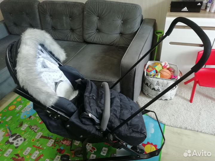 Детские санки коляска