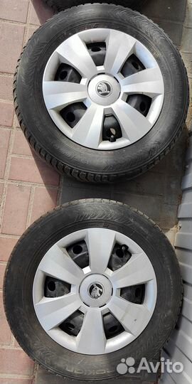 Диски штампованные 15 Skoda