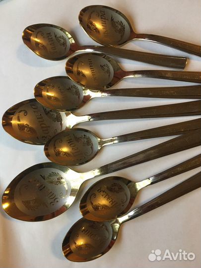 Ложки с именами разных национальностей