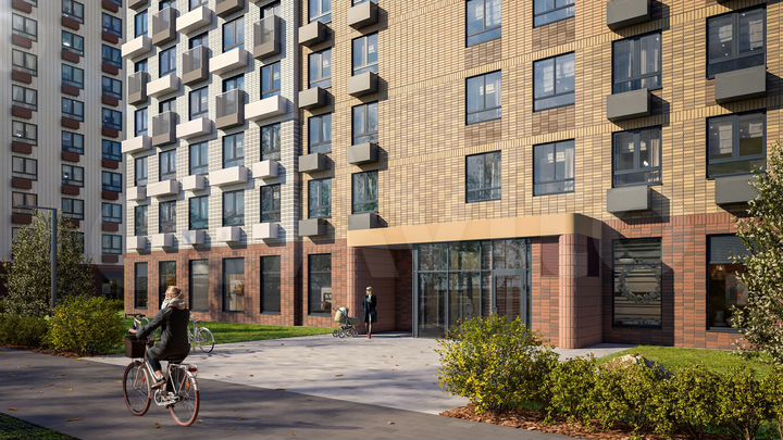 1-к. квартира, 40,6 м², 17/25 эт.