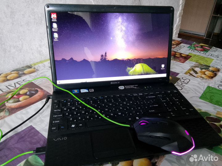 Ноутбук sony vaio