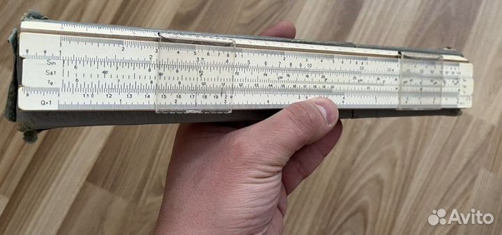 Логарифмическая линейка СССР Раменская фабрика
