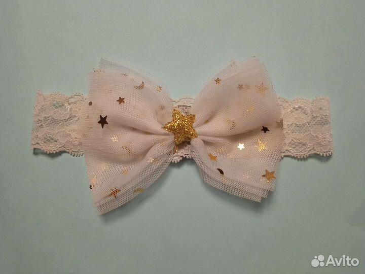 Повязка на голову 46-50 ручная работа