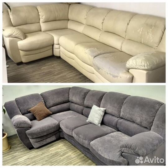 Перетяжка мягкой мебели. Ремонт, реставрация