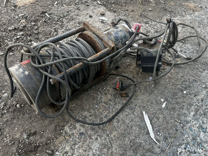 Лебёдка на УАЗ 452 469 hunter