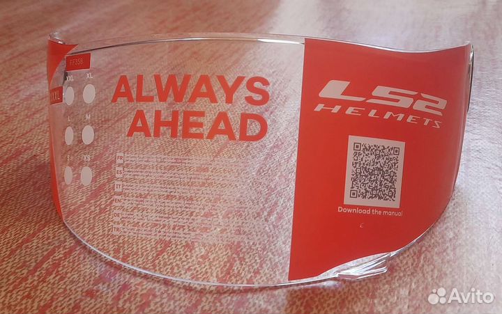 Стекло на шлем LS2 FF358/FF396