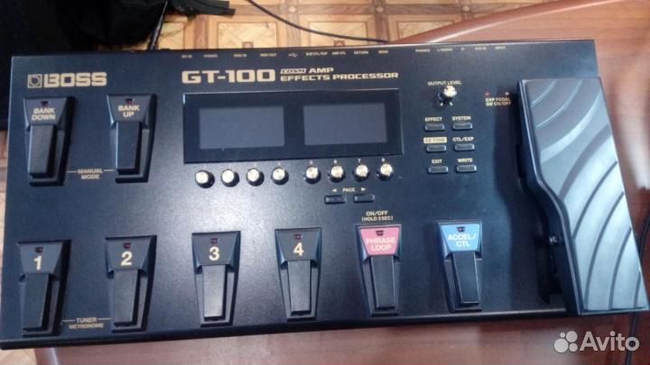 Гитарный процессор boss GT-100 (Новый)