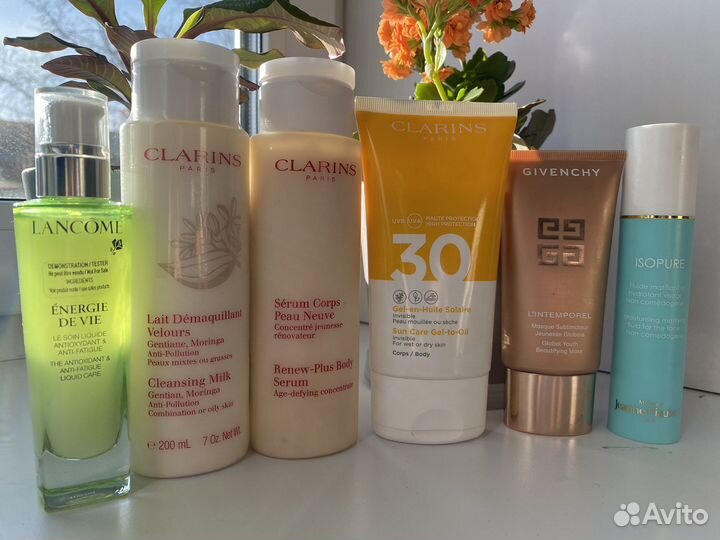 Кремдля лица clarins, chanel, dior оригиналы