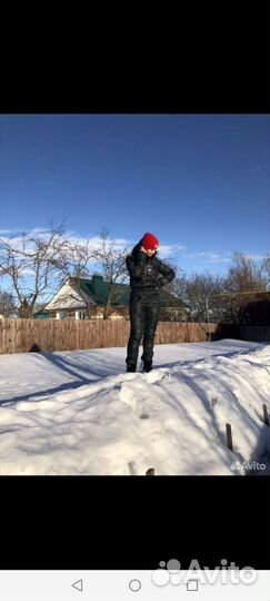 Осенний комбинезон женский 44 46