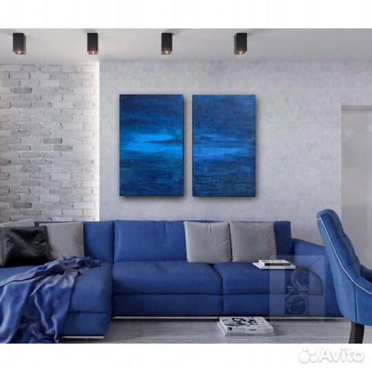 Интерьерная картина абстракция фактурное панно