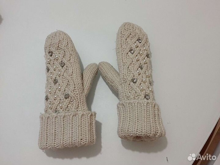 Помпоны, Варежки