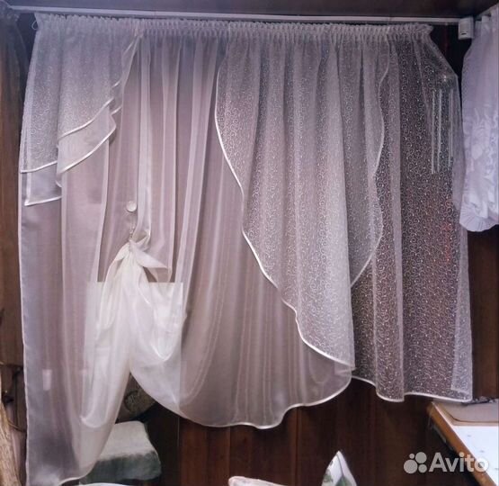 Шторы тюль новые