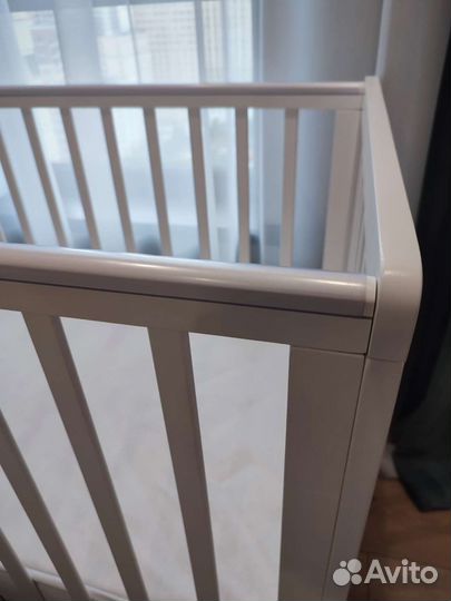Детская кроватка с матрасом