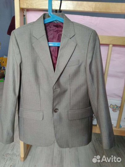 Пиджак и брюки рост 128-134