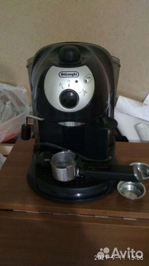 Кофемашина delonghi рожковая