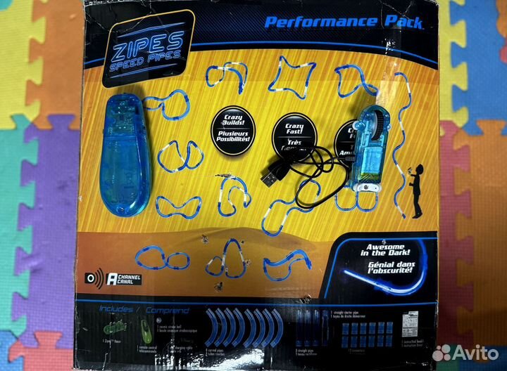 Гибкий автотрек с машинками 