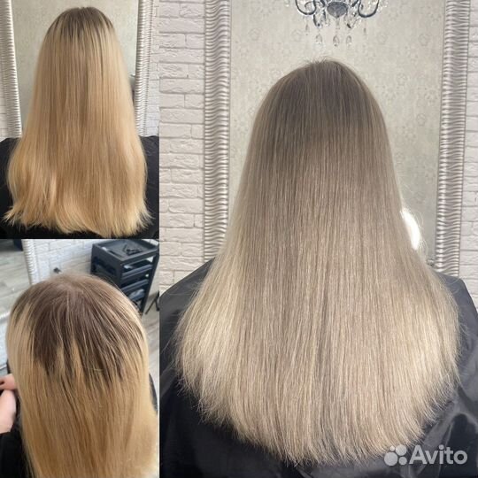 Сложное окрашивание волос