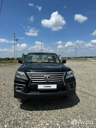Lexus LX 5.7 AT, 2012, битый, 249 000 км