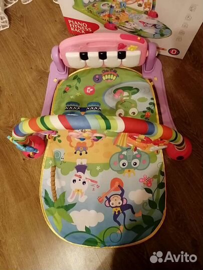 Развивающий коврик с пианино