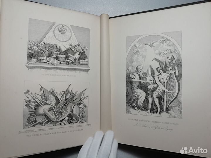 1880 год. Уильям Хогарт псс. 149 гравюр. 32х24см