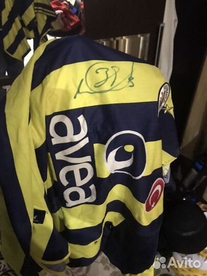 Футболка с автографом Николя Анелька