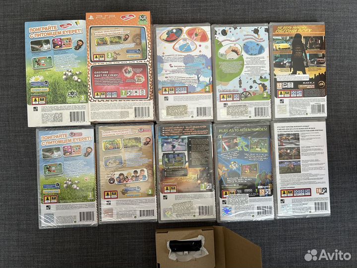 Игры для PSP на UMD дисках. Новые\В пленке