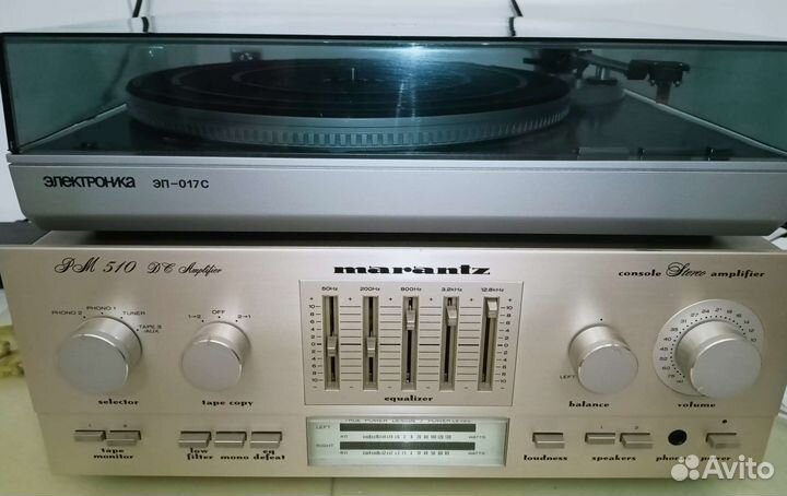 Проигрыватель винила Электроника 017с (новый)