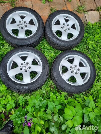 Диски с резиной r16 для Мерседеса Е класса