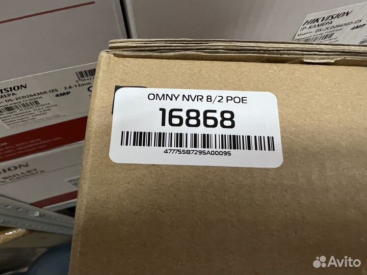 Видеорегистратор omny NVR 16/2 POE