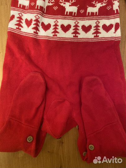 Новогодний костюм mothercare 80 86