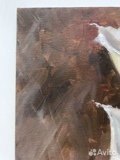 Картина маслом Калы