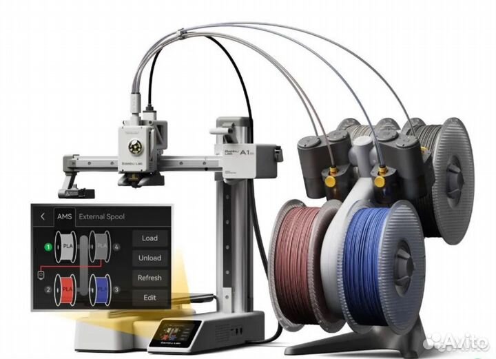 3D принтер Bambu Lab A1 mini combo AMS