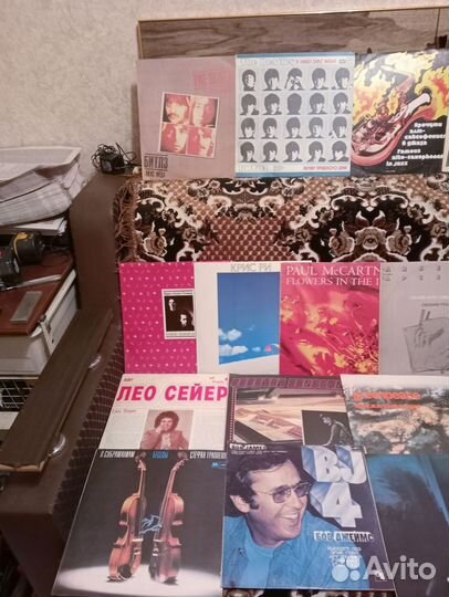 Виниловые пластинки СССР