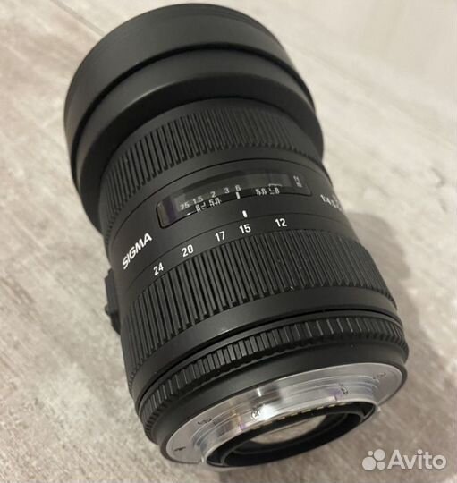 Объектив Sigma 12-24 mm f4.5-5.6 ii ex dg (sony a)
