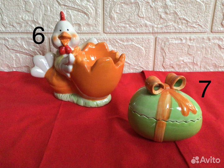 Статуэтки/новый год/пасха/фигурки