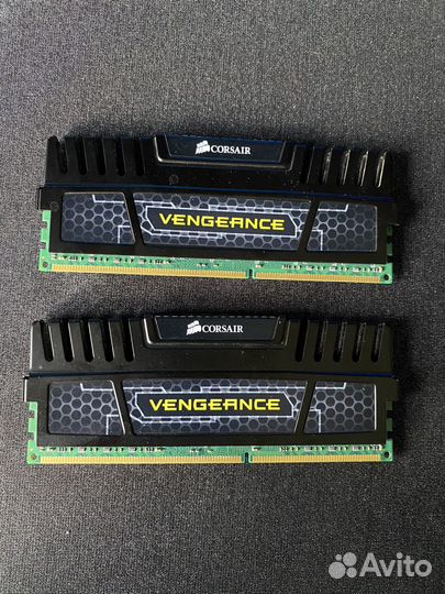 Оперативная память Corsair 8gb (2x4GB) ddr 3