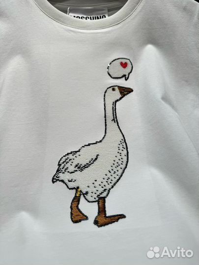 Футболка Moschino премиум размеры S,M,L