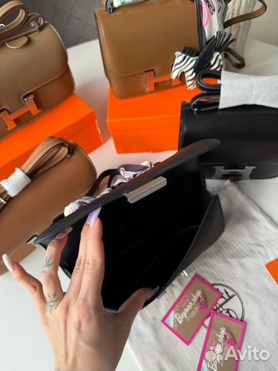 Сумка hermes constance 2 размера
