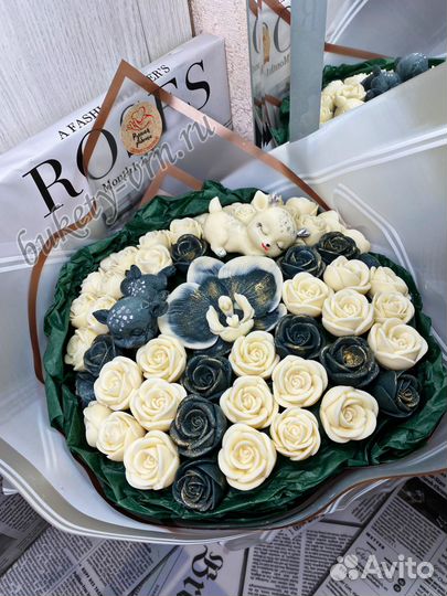 Шоколадные розы / съедобный букет