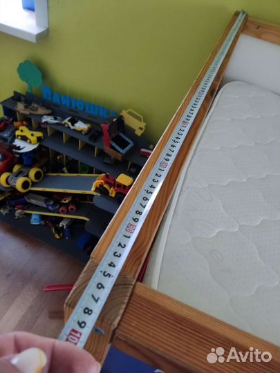 Кровать чердак Икеа, с матрасом