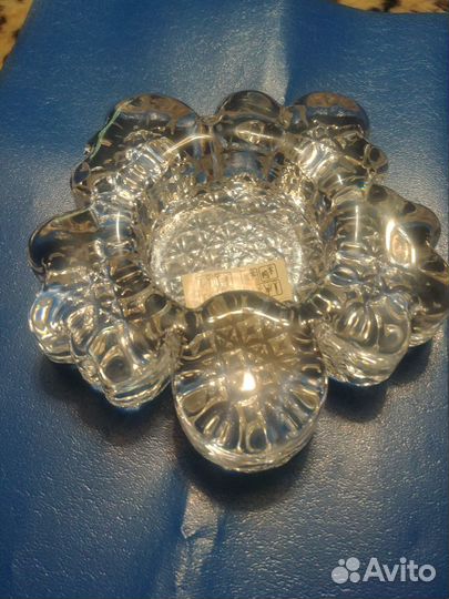 Хрустальная пепельница