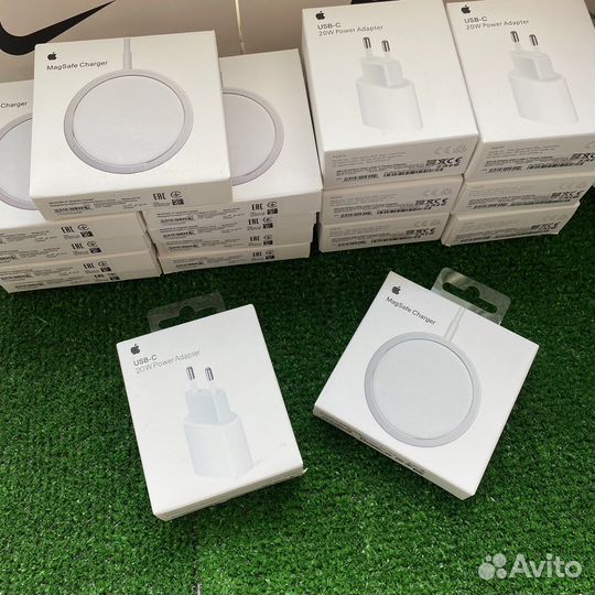 Комплект беспроводной зарядки MagSafe+ Адаптер 20w
