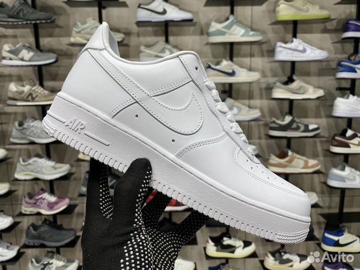 Кроссовки Nike Air Force 1 Low White Fresh Premium