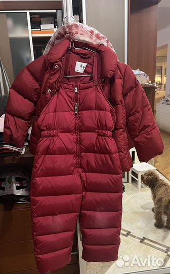 Зимний комбинезон для девочки 104
