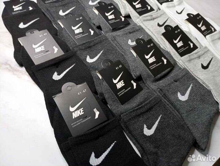 Носки Nike мужские из хлопка