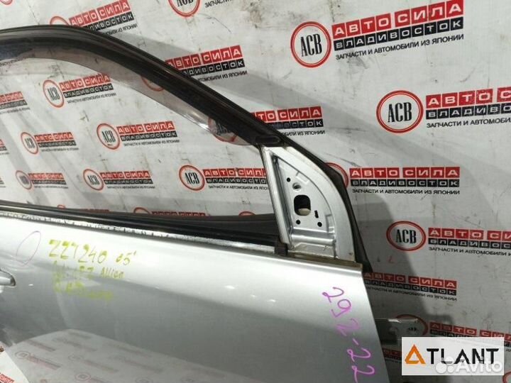 Дверь передний правый toyota allion