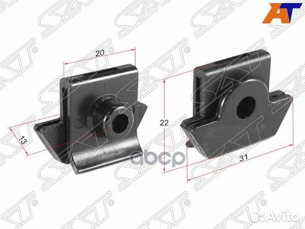 Клипса защиты бампера nissan (1 шт.) ST-KJ-627 Sat