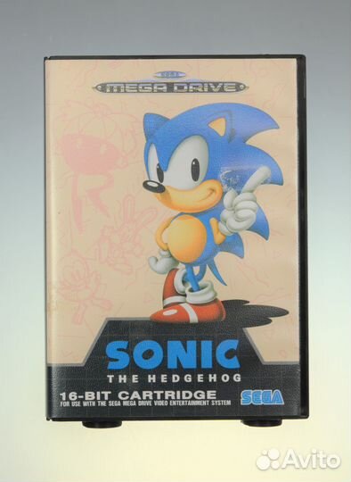 Картридж Sega Mega Drive Sonic