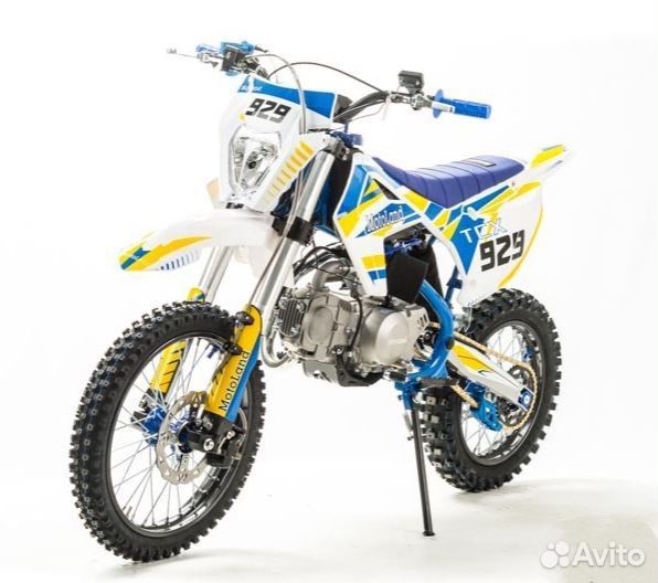 Мотоцикл motoland Кросс TCX125 синий