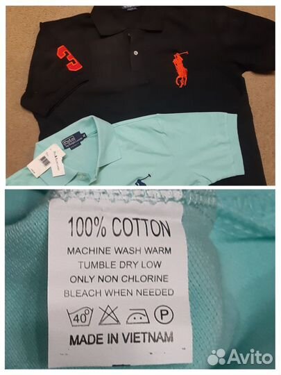 Polo ralph lauren новая футболка поло